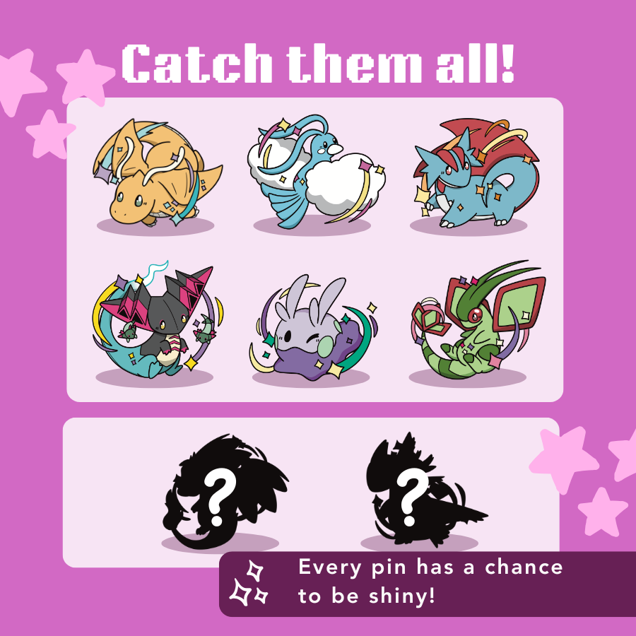 Dazzling Dragons Pin Blind Bag
