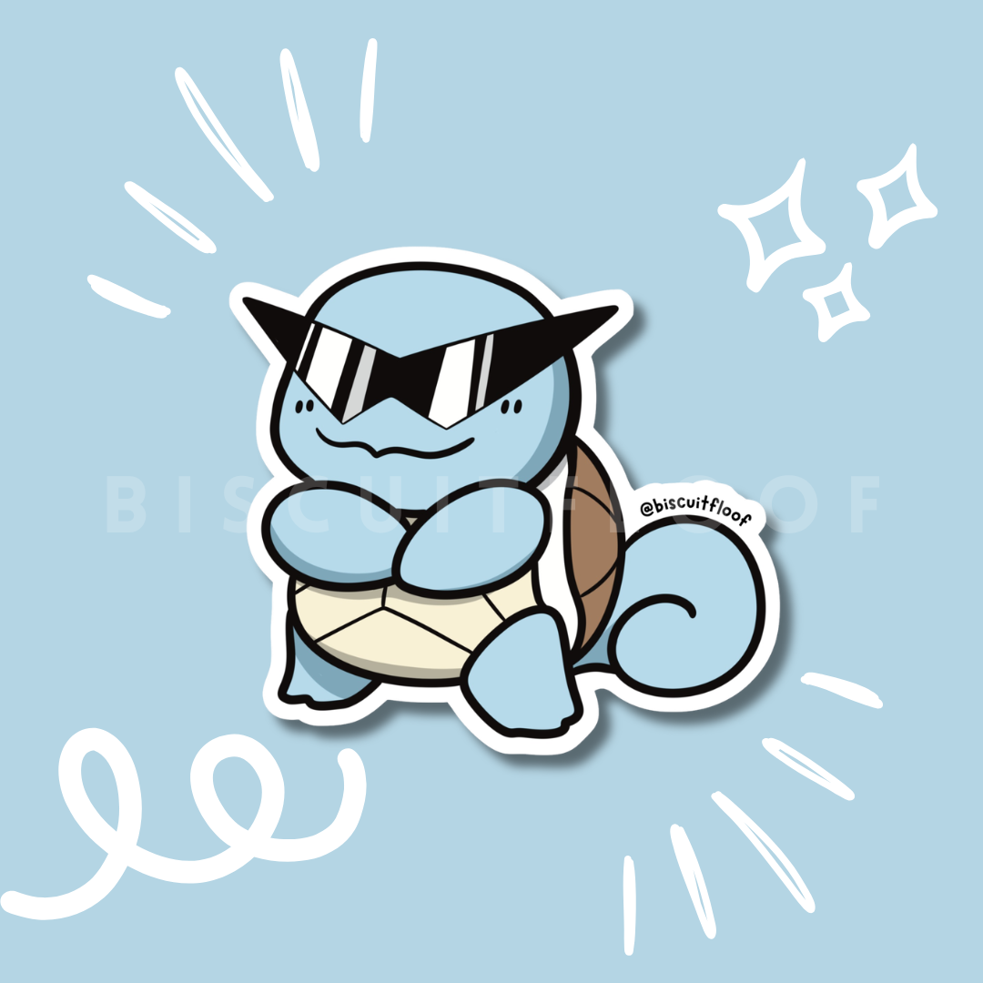 Turtle Squad Sticker