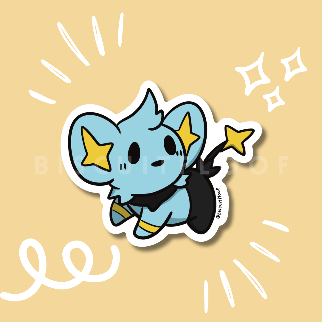 Electric Lion Sticker