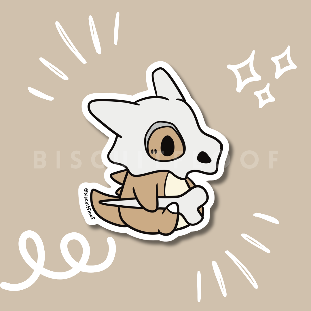 Lonely Dino Sticker