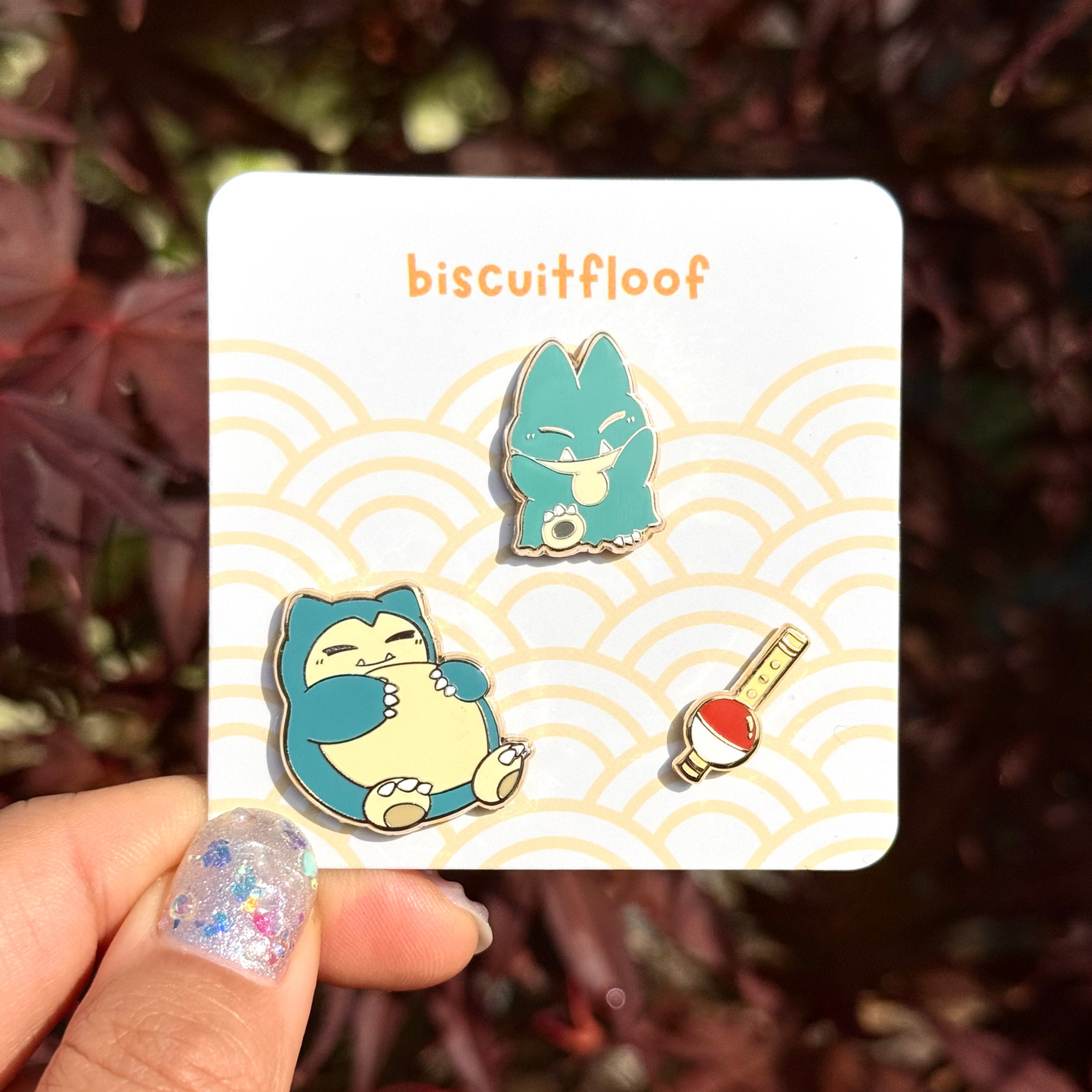Sleepy Bears Pin Set
