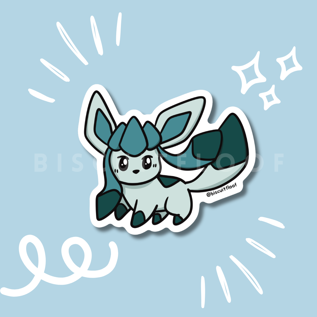 Ice Fox Sticker