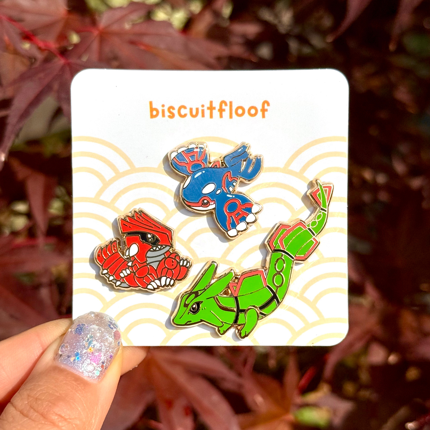 Ancient Trio Pin Set