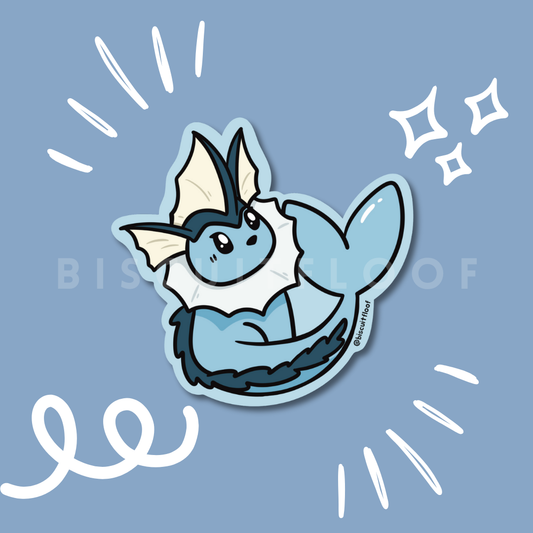 Water Fox Sticker