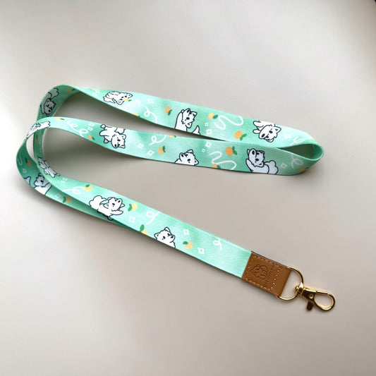 Green Shoobs Lanyard