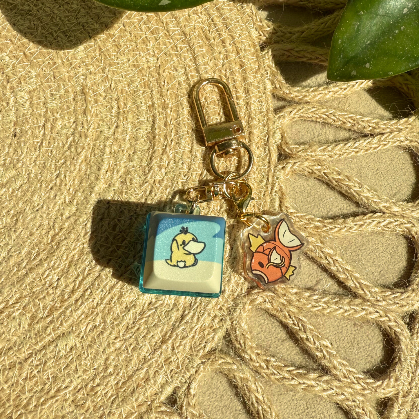 Confused Duck Keycap Fidget Toy