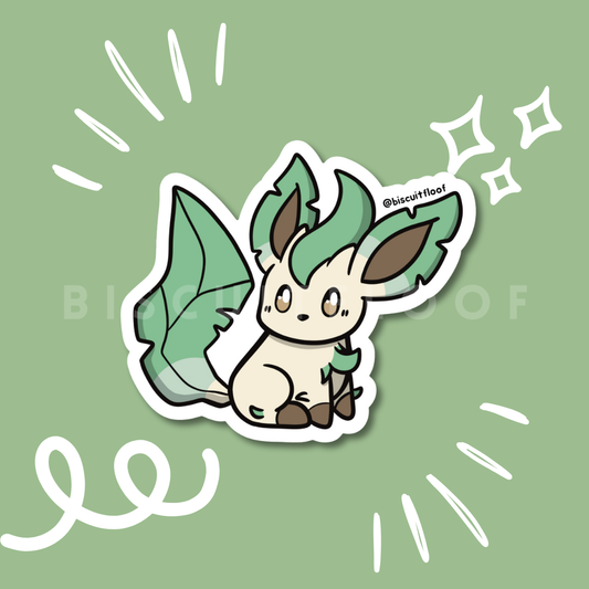 Grass Fox Sticker