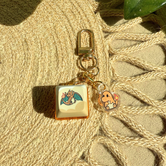 Fire Dragon Keycap Fidget Toy