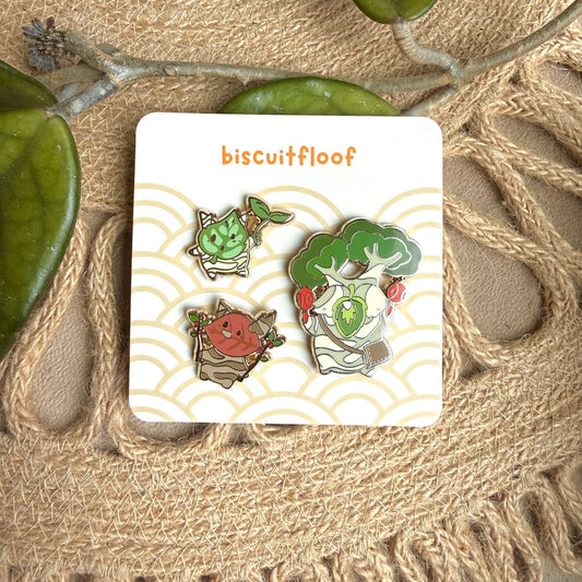 Forest Sprites Pin Set