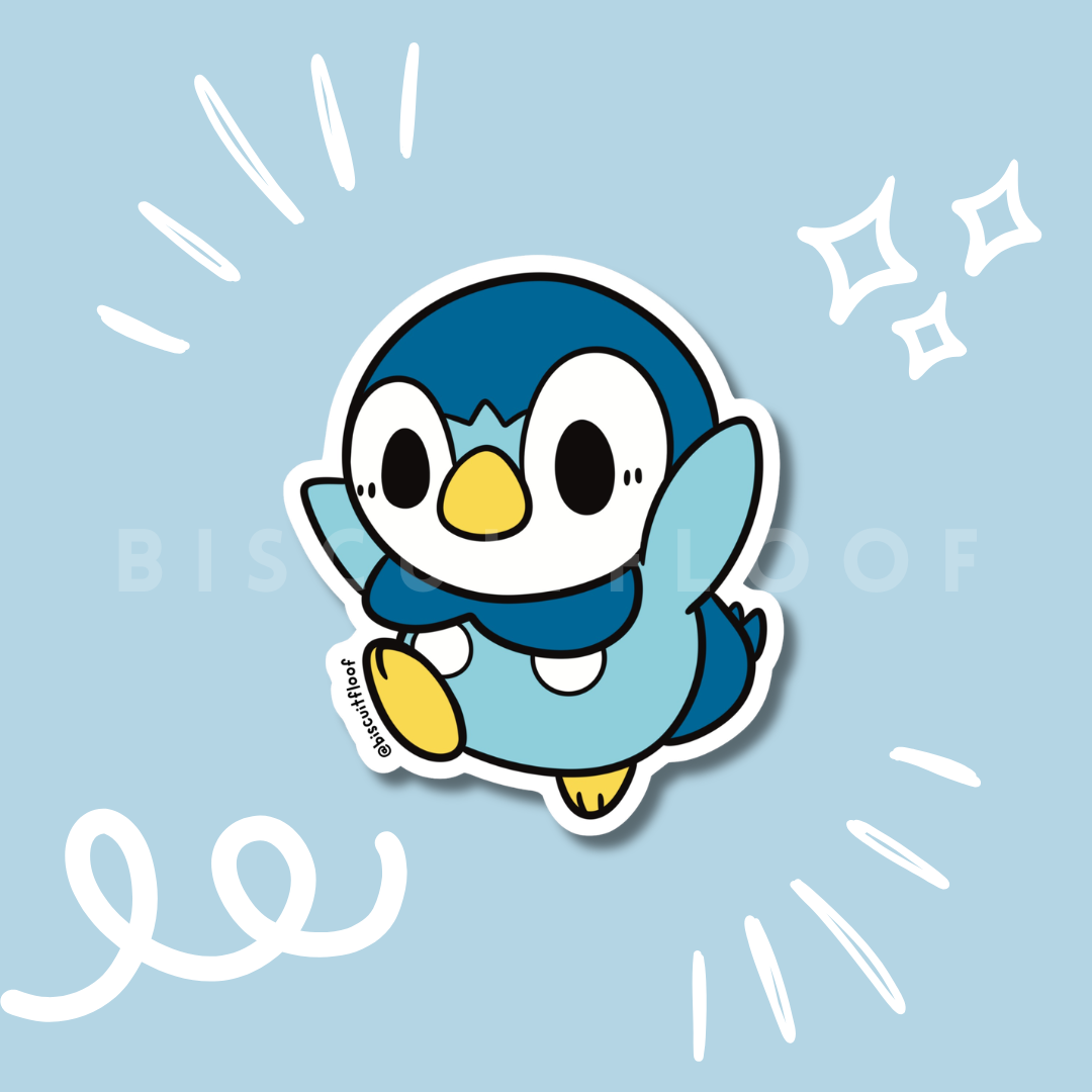 Water Penguin Sticker