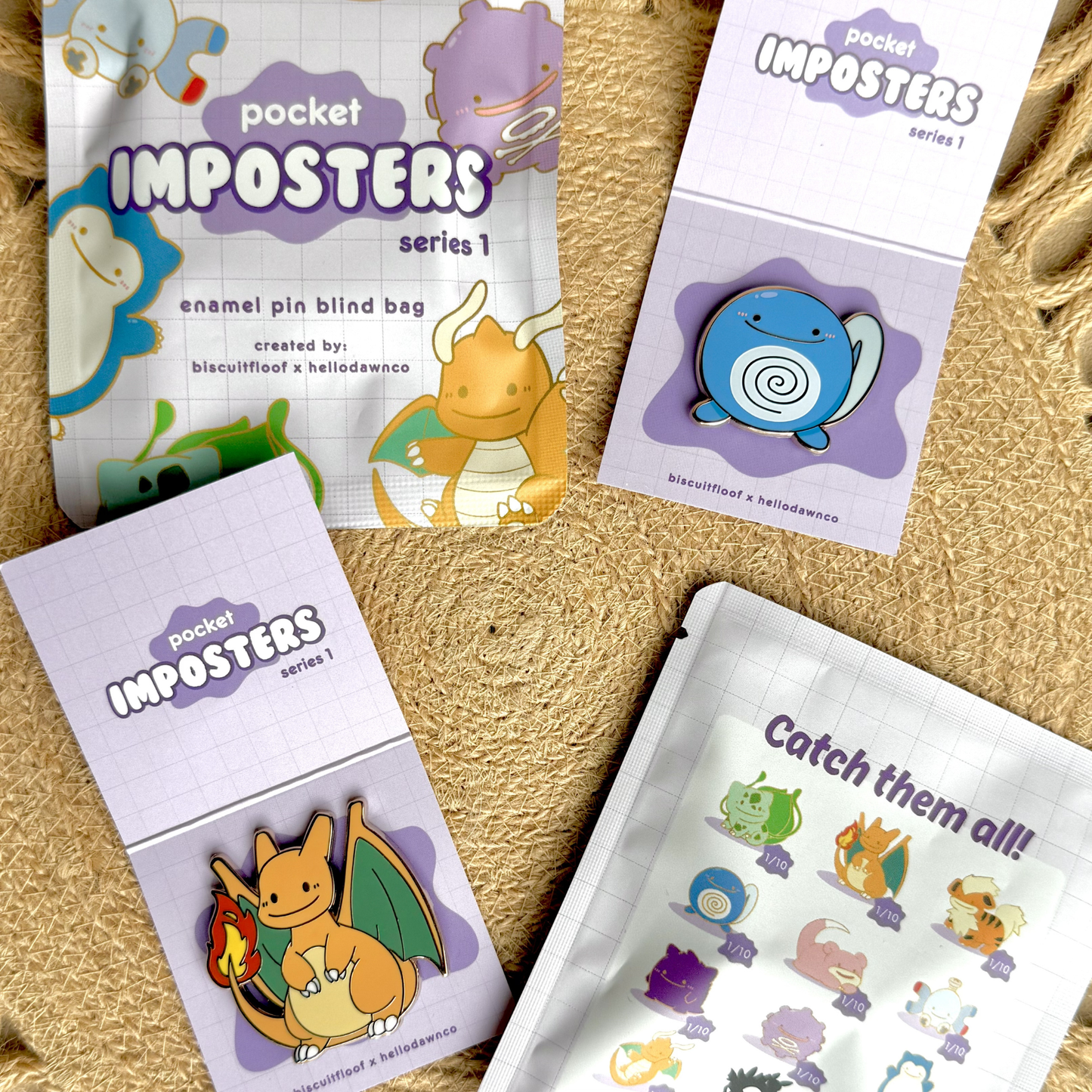 Pocket Imposters Pin Blind Bag