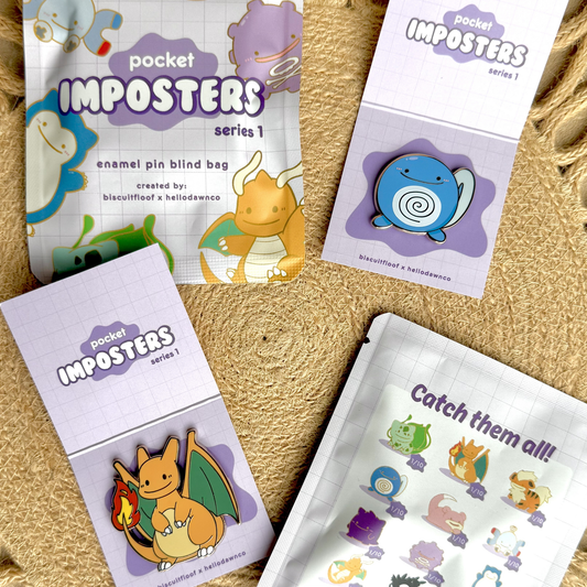 Pocket Imposters Pin Blind Bag