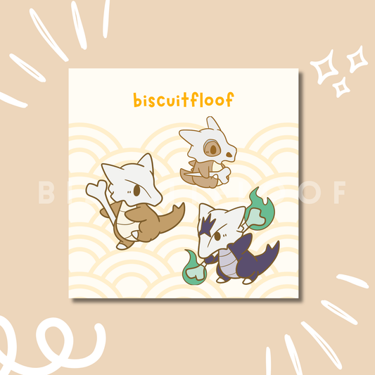 Lonely Dino Pin Set