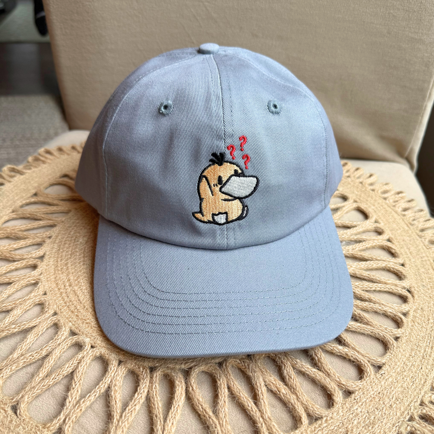 Confused Duck Baseball Cap