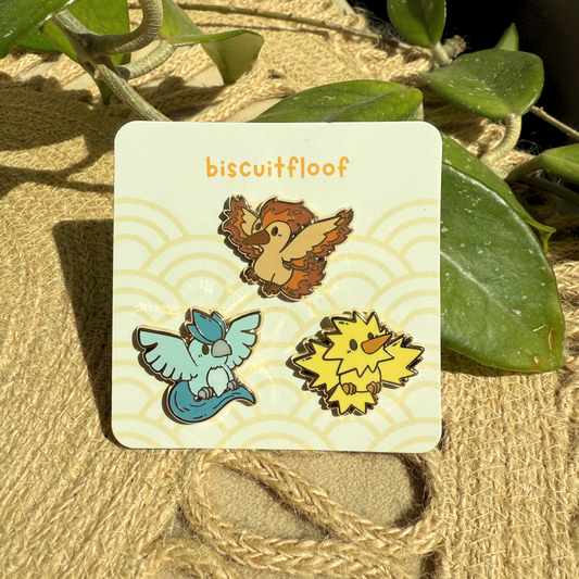Legendary Birds Pin Set