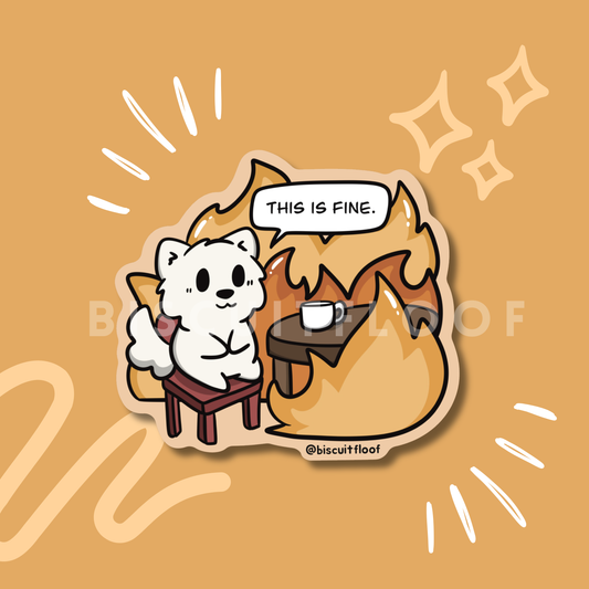 This is fine. Sticker