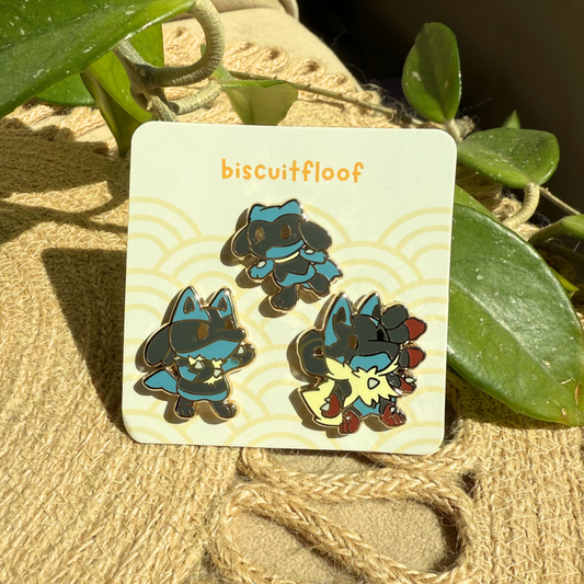 Steel Canines Pin Set