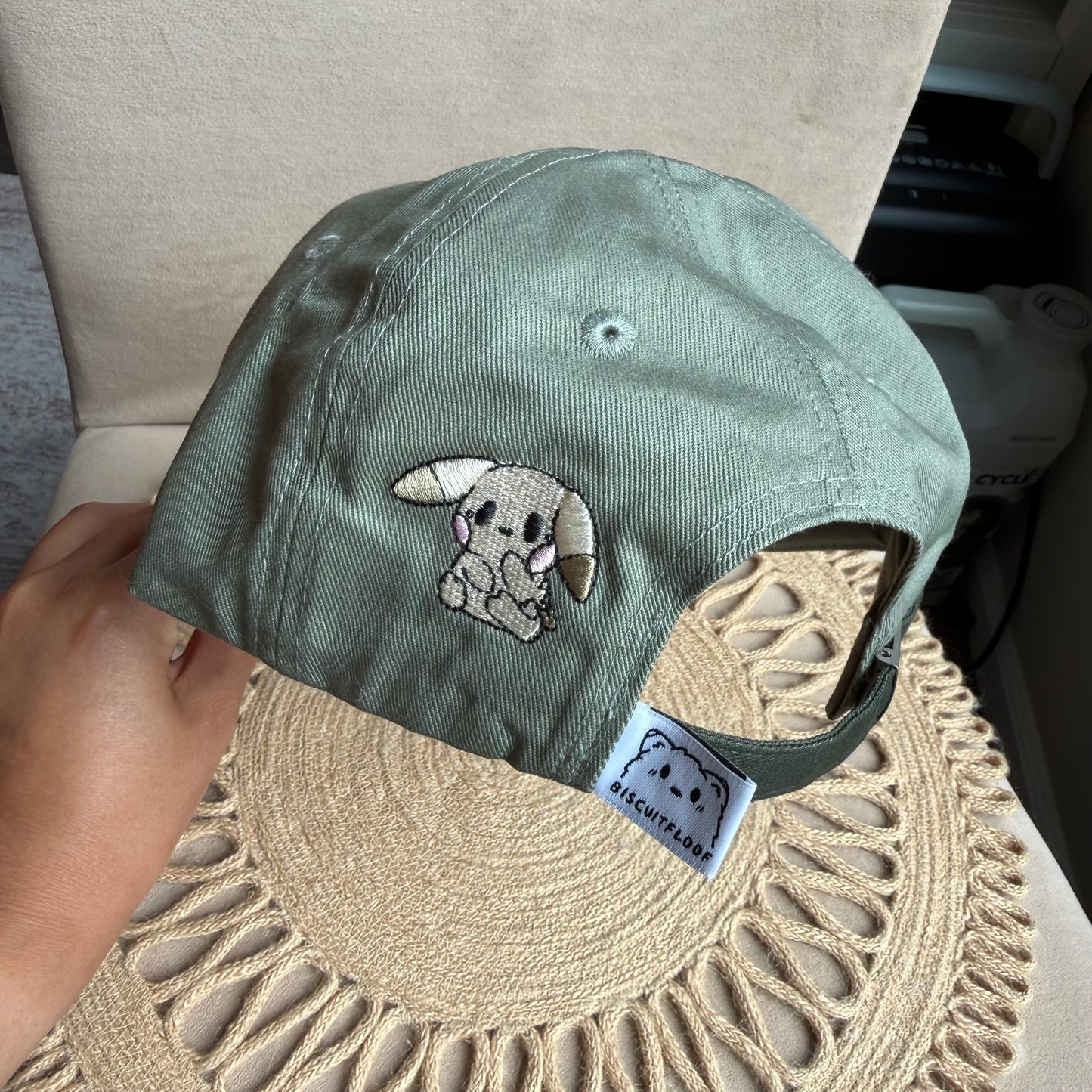 Sleepy Moss Bear Baseball Cap
