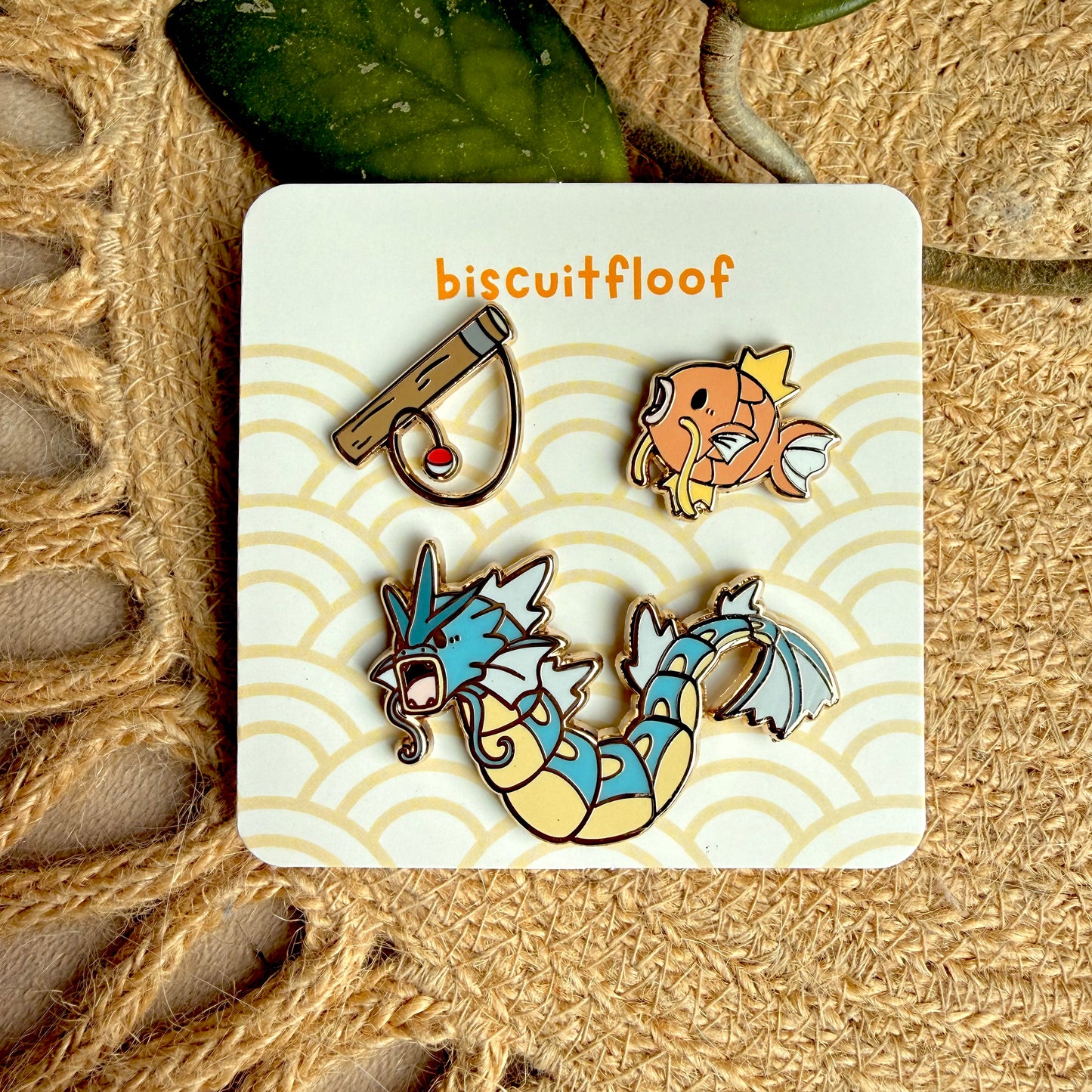Lucky Fish Pin Set